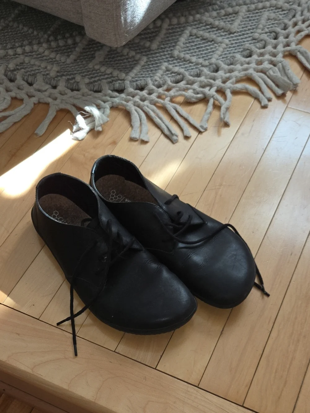 Vivo Barefoot Black Leather Men’s Shoes